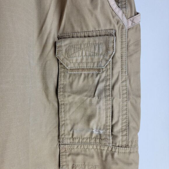 5.11 Tactical Series Mens Size 44X32 Desert Tan Poly Cotton Cargo Pants - Picture 4 of 16